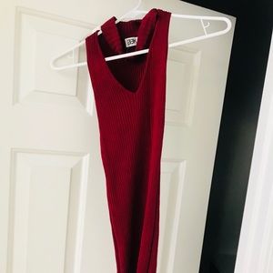 Little maroon dress